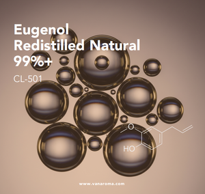 Eugenol Redestilado, Extracto Natural de Alta Pureza 99%+ (CL-501), Aroma a Vainilla - Product Image 1