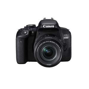 Appareil photo numérique reflex numérique noir reconditionné avec objectif EF-S 18-55 mm F/4-5.6 IS STM pour la photographie et l'enregistrement vidéo - Product Image 5