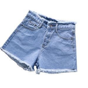 Jeans en denim pour homme, coupe droite, extensible, respirant, décontracté, jorts en denim, pantalon court, pantalon pour homme - Product Image 3