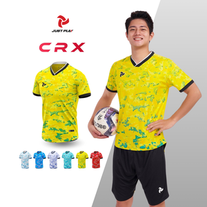 Mejor Precio Unisex Ropa de fútbol de alta calidad Traje de chándal de equipo bordado personalizado con tela original Just Play CRX Conjunto original - Product Image 3