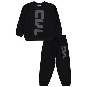 Chándal textil preescolar para niños Traje escolar cómodo y elegante - Product Image 1