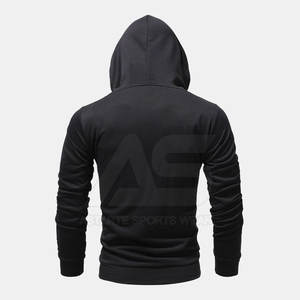 Sudaderas con Cremallera de Alta Calidad al por Mayor, Ropa de Moda Urbana, Sudaderas con Cremallera Básicas de Algodón Personalizadas - Product Image 2