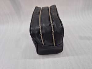 Personalized Genuine Leather Zipper Fashion Waterproof Durable Multifunction Organizer <b>Cosmetic</b> <b>Travel</b> <b>Bag</b> Customized Color Size - Product Image 4