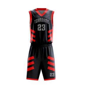 Los uniformes de baloncesto transpirables más vendidos en varios colores Diseño de logotipo personalizado disponible en Tallas grandes - Product Image 6