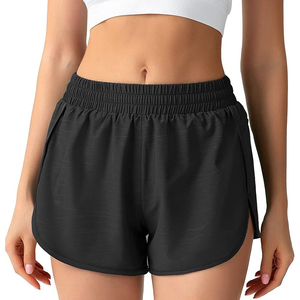 Short d'été décontracté pour femme Tissu doux respirant avec taille élastique Coupe confortable pour la marche à la plage et l'entraînement en plein air - Product Image 2