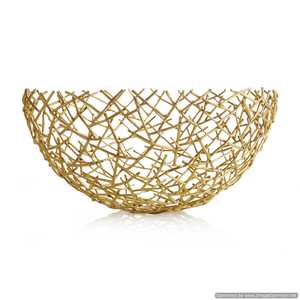 ชามผลไม้ทรงรีขัดเงา ดีไซน์ใหม่ล่าสุด ของตกแต่งบ้านและครัว ชามเสิร์ฟผลไม้และสลัด - Product Image 5