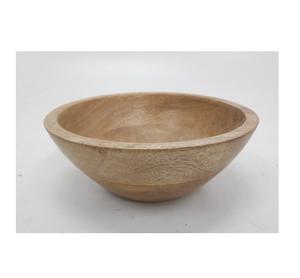 Unique Design Household Flatware Natural Wooden <b>Bowl</b> Server <b>Set</b> High Quality Mango Wood Salad <b>Bowl</b> Wooden Mixing <b>Bowl</b> - Product Image 1