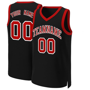 ชุดกีฬาฮิปฮอป90S สำหรับทุกเพศเสื้อบาสเก็ตบอล XXS มีโลโก้ชื่อบุคคลระบายอากาศได้ดีมีไซส์พิเศษ - Product Image 1