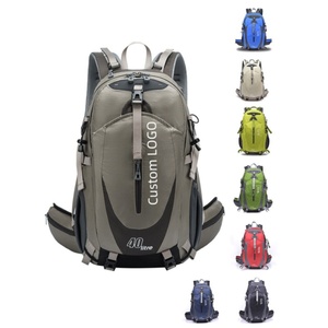 Mochila de senderismo con logotipo personalizado 40 L impermeable al aire libre cómoda mochila de senderismo multifunción mochila de viaje para acampar - Product Image 1