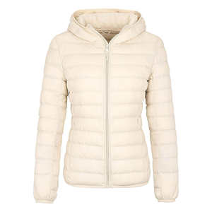 แจ็กเก็ตขนเป็ดระบายอากาศได้ดีของผู้หญิงเสื้อนอกบุนวมแบบลำลองสำหรับฤดูหนาว - Product Image 5