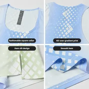 Respirant Anti-boulochage 180g Haute Qualité Coton Hommes Débardeur Logo Personnalisé Gym Workout High Street Style - Product Image 6