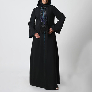 ชุดเดรสยาวผ้าชีฟองอิสลามอาหรับสำหรับผู้หญิงปรับแต่งได้ชุดเดรสยาวผ้าชีฟองทรงหลวมขนาดใหญ่พิเศษสำหรับผู้หญิงสไตล์แฟชั่นเรียบง่ายสูง - Product Image 4