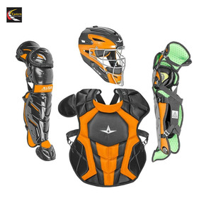 หมวกกันน็อคจับเบสบอลขายดีอุปกรณ์ป้องกันหน้าอกและขาอุปกรณ์ป้องกันเต็มรูปแบบขายส่งจำนวนมาก - Product Image 4