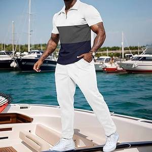 Ensemble de survêtements pour hommes de haute qualité avec logo imprimé à l'écran, survêtements de sport, ensemble de survêtements 2 pièces, survêtements téléchargés par Dress Sports - Product Image 5
