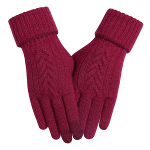 Gants d'hiver avec logo personnalisé avec fonction écran tactile Design isolé, confortable et chaud pour hommes et femmes avec personnalisation - Product Image 1