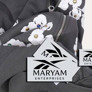 เสื้อฮู้ดผ้าฝ้ายแบบสวมหัวมีซิปลายน้ำตาแบบมีฮู้ดหินแฟชั่นแบบสวมหัวลายดอกขนแคชเมียร์สวารอฟสกี้ - Product Image 1