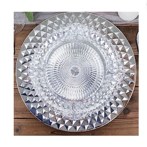 Party Decoration Vintage Gold Color Charger Plate & Dish <b>Kitchen</b> Uses Best Selling Food Serving Plate in Bulk - Product Image 4