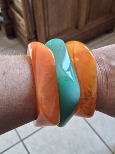 Pulseras y Brazaletes de Resina para Mujer, Nueva Colección, Joyería Estilo Ángel para Fiestas y Bodas, Alta Calidad - Product Image 6