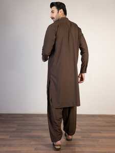 Vêtements de créateur Shalwar Kameez pour hommes Kurta Shalwar Cotton Shalwar Kameez pour hommes pakistanais et indiens - Product Image 3