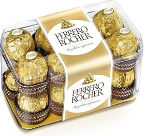 Caja de Deliciosos Bombones Ferrero Rocher 16 piezas, Colección Ferrero Rocher Chocolate Kunafa Barra de Pistacho - Product Image 3