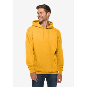 Sweat-shirts à capuche en polaire pour hommes, chauds, automne-hiver, manches longues, vêtements pour hommes, couleur tendance, pull-over ajusté - Product Image 2