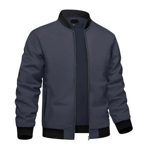 Chaqueta Cortavientos de Invierno para Hombre de Alta Calidad al por Mayor, Talla Grande, Botones, Color y Talla Personalizables, Servicio OEM, Precio al por Mayor - Product Image 5