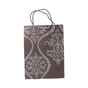 Nuevo estilo, venta al por mayor, personalizado, reciclado, hecho a mano, logotipo impreso, bolsa de papel blanco de lujo, bolsas de papel de regalo con su propio logotipo - Product Image 1