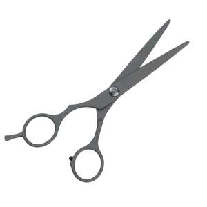 Tijeras de Peluquería de 6.5 Pulgadas, Grado Salón, Titanio Industrial Gris, Tijeras Profesionales de Barbero, Acero Japonés, OEM ODM - Product Image 4