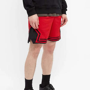 Ropa deportiva activa para hombre, pantalones cortos de baloncesto, pantalones de malla de poliéster con cintura media transpirable para entrenamiento y Deportes - Product Image 2