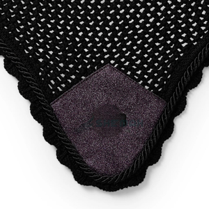 Bonnet d'oreille au crochet léger et respirant voile de mouche de cheval lavable ajustement confortable bonnet d'équipement équestre de qualité fabriqué au Pakistan - Product Image 2