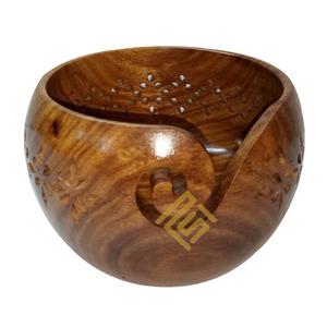 Artículo hecho a mano Diseño único Producto estándar superior Cuenco de hilo Madera Mango Pino Sheesham Acacia Teca Haya Artículo decorativo para el hogar - Product Image 5