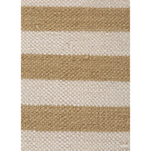 Alfombras de Lana Tejidas Planas Doradas Alhambra con Rayas para Uso Doméstico-ADWL-13291 - Product Image 3