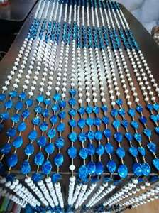 Cortinas de Vidrio para el Hogar, Ventanas, Puertas, Decorativas, Separador de Ambientes, Paneles de Cortina Interiores Hechos a Mano, Multicolores, en Caja - Product Image 4