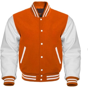 Nouvelle mode bas prix unisexe toile varsity vestes matelassé 100% coton vêtements d'extérieur d'hiver collège veste de baseball - Product Image 6