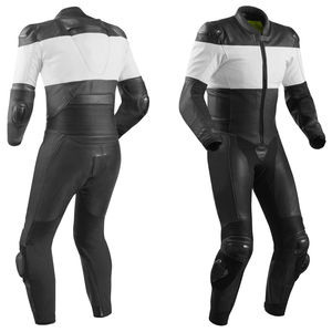 Combinaison en cuir véritable pour motocyclette de différentes tailles et couleurs Nouvelle combinaison en cuir d'hiver pour l'équitation. - Product Image 6