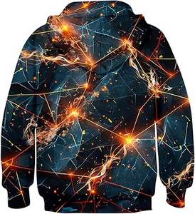 Nuevo diseño 3D impresión sublimación personalizado Color sólido niños ropa sudaderas con capucha 100% algodón invierno lleva sudaderas con capucha para niños - Product Image 5