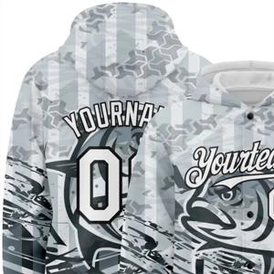 Sweats à capuche d'hiver personnalisés élégants, 100% polyester polaire, durables, de haute qualité, respirants, séchage rapide, antibactériens, pour le sport - Product Image 3