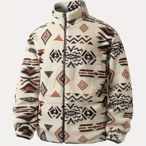 Classic Men <b>Fleece</b> Full Zip <b>Jacket</b> Outdoor Winter Clothing Comfortable Fashion Daily Outerwear Winter <b>Jacket</b> - Product Image 1