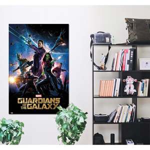 Póster principal de Guardianes de la Galaxia con diseño vertical moderno, hoja de papel individual - Product Image 2