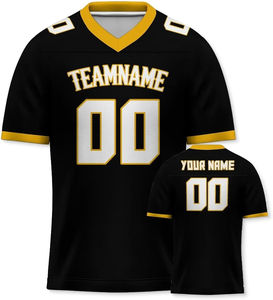 Maillots de football américain personnalisés respirants à manches courtes uniformes - Product Image 6