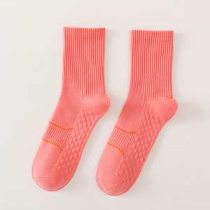 <strong>Manufacturer</strong> Fashion Solid Color Badminton Compression Athletic Woman <strong>Custom</strong> Your Own Logo Cycling Running Quarter Sports <strong>Socks</strong> - Product Image 2