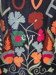 Hand Embroidered Women's Luxury <b>Coat</b> Handmade Velvet Suzani Outerwear <b>Coat</b> Eco-Friendly Winter Boho for Party Wear - Product Image 3