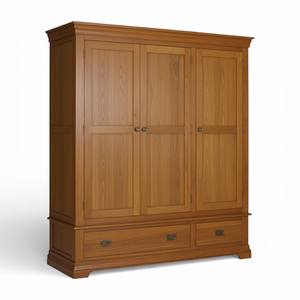Armoire pliable moderne minimaliste à 2 portes en teck massif artisanal de luxe avec tiroirs pour chambre à coucher villa hôtel - Product Image 4