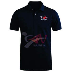 Polo homme en coton de haute qualité avec logo personnalisé, matière personnalisée, polo homme flexible - Product Image 1