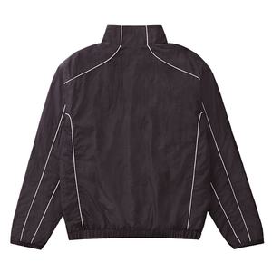 Ensemble de survêtement coupe-vent léger en nylon unisexe avec fermeture éclair et poignets élastiques, pantalon de survêtement personnalisé de haute qualité - Product Image 4