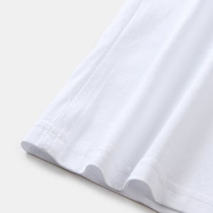 เสื้อยืดแนวสตรีทแวร์ผ้าฝ้าย100% สีดำสำหรับผู้ชายและผู้หญิงเสื้อยืดลำลองกราฟิกธรรมดาพิมพ์ลายหน้าจอแบบกำหนดเอง - Product Image 4