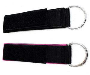 Correa de cable de tobillo de neopreno para levantamiento de pesas, equipo de gimnasio con anillo en D para muslo, pierna, polea, entrenamiento, equipo de ejercicio físico - Product Image 4