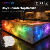 Lámina LED Flexible Programable de 5V con Matriz de Píxeles SPI, Retroiluminación LED para Decoración de Encimeras de Piedra
