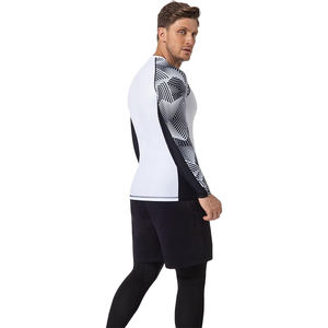 Camiseta de Compresión Unisex de Manga Larga, Talla Grande, Secado Rápido, Transpirable, Protección UV, para Gimnasio y Natación, OEM, Ligera y Elástica - Product Image 3