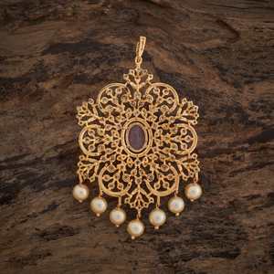 Pendentif en Zircon 182091, Breloque Cœur en Acier et Alliage Plaqué Or, Bijou Religieux de Mariage avec Pierre Moissanite - Product Image 3